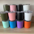 8oz Milk Tumbler Thermos Coffee Mugs Reusable Stainless Steel Tumbler Double Wall Coffee Tumblers With Lid